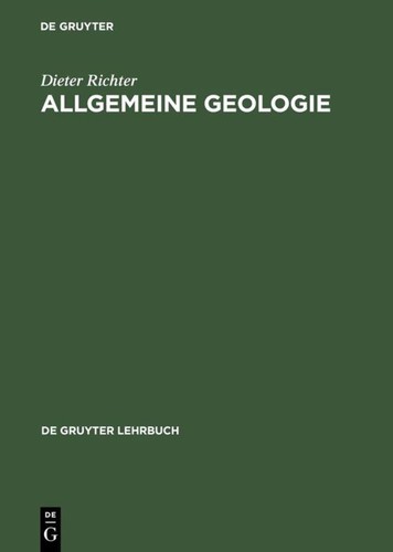 Allgemeine geologie dieter - allgemeine,