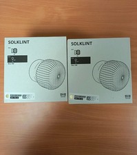 2x IKEA SOLKLINT Wandlampen -
