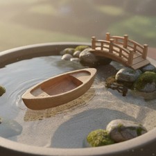 Bonsai Teichboot schwimmfähig