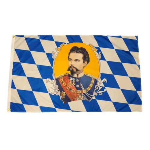 Fahne bayern könig ludwig - bayern,