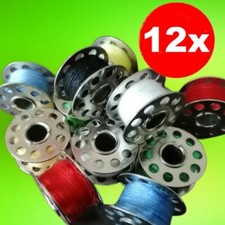 12 x Nähmaschinenspulen