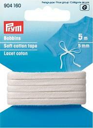 Bobbins soft weiß - soft, 5m