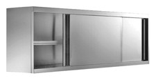 Edelstahl Wandhängeschrank