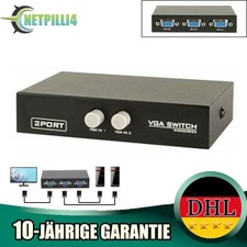 VGA Switch Box 2 IN 1 OUT VGA