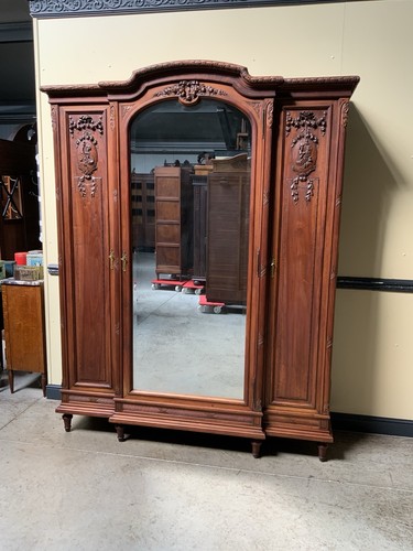 Antik kleiderschrank mit - antik,