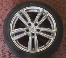 AluFelge Zoll17mit Winterreifen 225/45R17 94W Alpinzeichen mit Video ET45