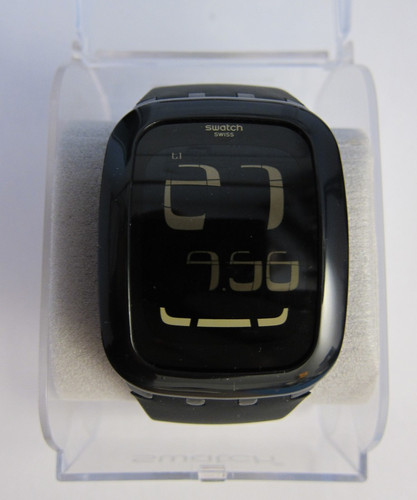 Swatch touch digitaluhr - digitaluhr, black