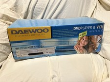 New daewoo dv6t834b - new, vcr