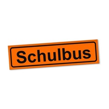 Schulbus Magnetschild Auto Schülertransport Schulkinder Magnetfolie Geschenkidee