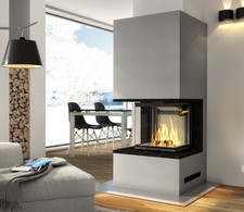 Kaminbausatz 🟡VHB Ofen Kamin Holzofen Panorama PU.sc Sm. 3PLTh-S 8KW Hajduk