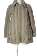 DIESEL Wollmantel Damen Mantel Gr. DE 34 hellgrau-creme Casual-Look