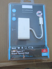 USB-C Hub mit 4 Anschlüssen Kartenleser / ContPal0K5-