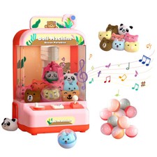 Automatische Doll Machine Kids Coin Operated Play Game Mini Claw Catch Toy Crane