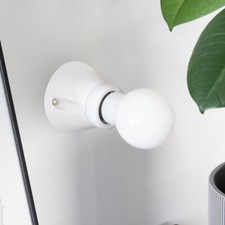 Retro Porzellanleuchte E27 I