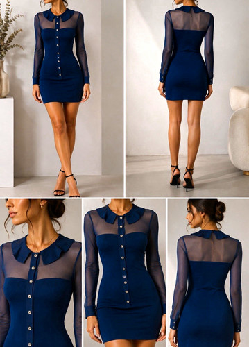 Azzaro paris damen minikleid - paris,