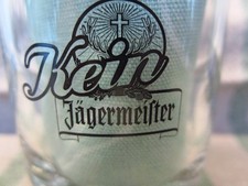 "Jägermeister" Glas  - Kein