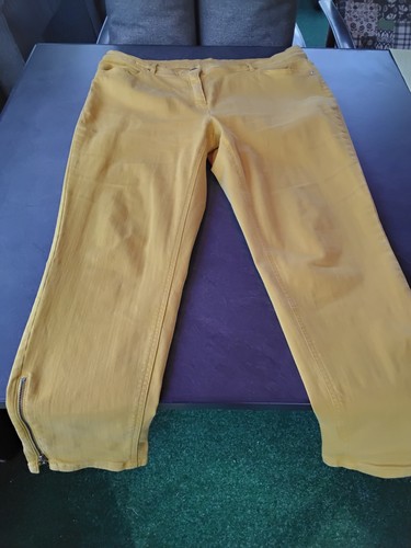 Jeanshose k senfgelb - jeanshose,