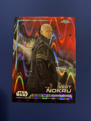 Star wars karte topps chrome - karte,