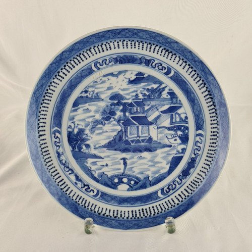 Chinesischer porzellan teller - porzellan,
