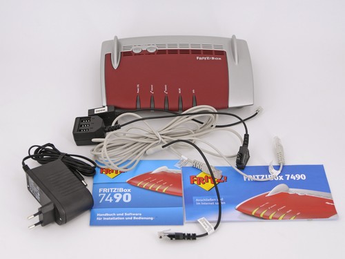 Fritz box 7490 - dsl, wlan
