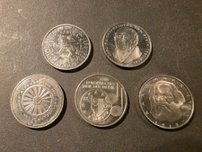 5 Stück 5 DM Deutsche Mark