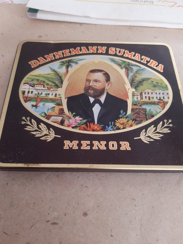 Alte blechdose dannemann - blechdose,