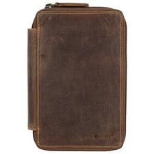 Greenburry Vintage Leder Stifteetui Federmäppchen Stiftemappe Mäppchen 1573-25