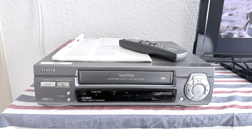 Vhs vcr aiwa gx810 mit - hq,