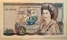 Bank of England alter £20