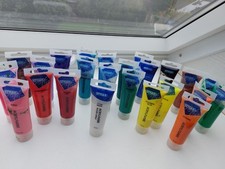 Acrylfarbe Konvolut 24 Tuben STYLEX Malfarbe Künstlerfarbe Acrylfarben Tuben