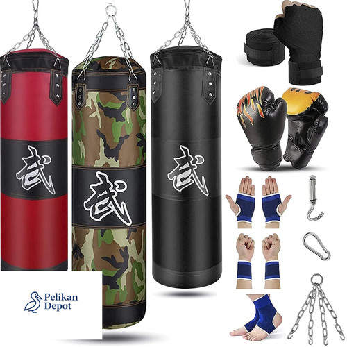 Boxsack ungefüllt leder - boxsack,