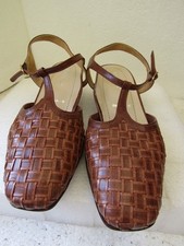 Hassia Pumps, Leder, Braun