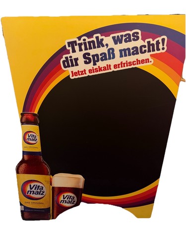 Vita malz werbeaufsteller - malz,