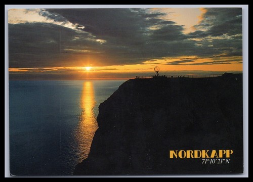 Ansichtskarte nordkapp nordkap - ansichtskarte,