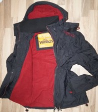 Superdry Arctic Windcheater Herren Jacke Gr.M schwarz bordeaux/ A18