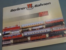Katalog berliner bahnen - katalog, tt-