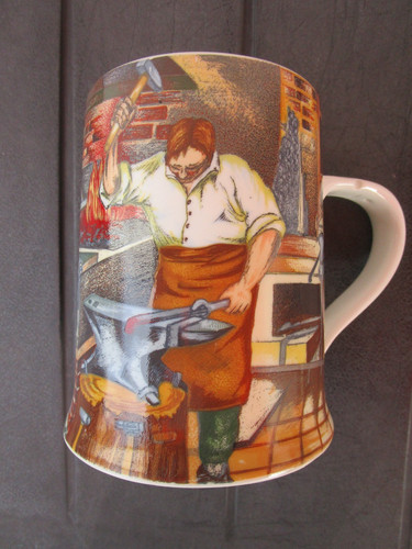 Liter porzellan krug - porzellan,