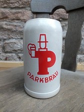 PARKBRAU Steinzeug Bierkrug 1