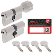 ABUS EC550 ECK550 Schließzylinder Türzylinder VS Zylinderschloss inkl. CodeCard