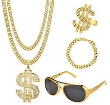 4 Stück Zuhälter Kostüm