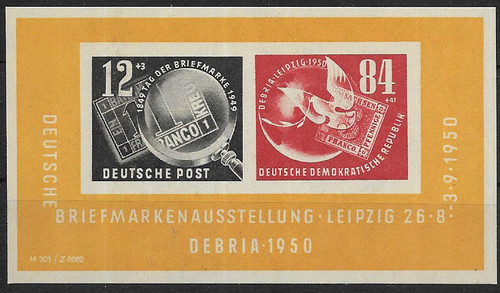 Ddr minr block postfrisch - postfrisch, **
