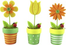 Deko aufsteller blumen topf - im,