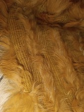 Schal mit pelz streifen neu - schal,