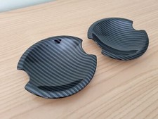 UK VERKÄUFER 2X CARBON EFFEKT Türgriff Schütze MINI R50 R53 R55 R56 R57 Cooper