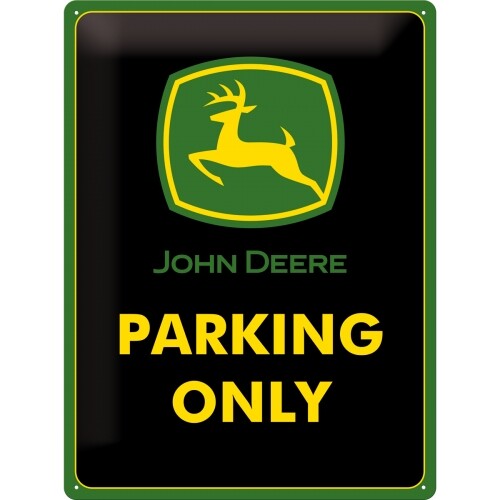 John deere blechschild - 40, cm