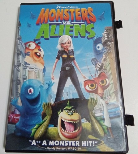 Monsters aliens dvd - vs.,