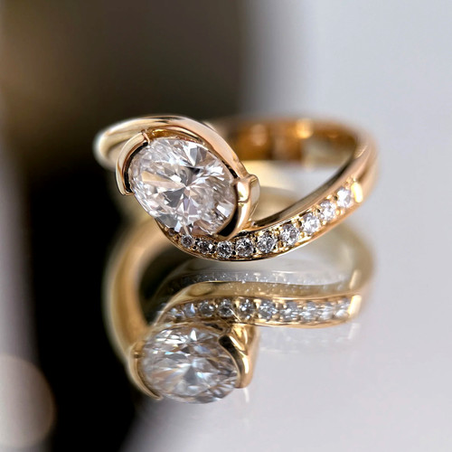 Diamant verlobungsring damen - diamant,