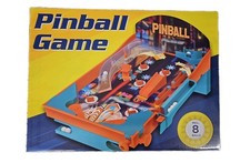 Tisch Flipper Automat Spiel Pinball Game Tischspiel inkl. 8 Bälle