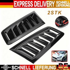 Motorhaube Lüftungsschlitze Universal Lufthutzen Lufteinlässe-Für Ford Focus RS.