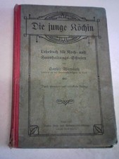 Die junge köchin lehrbuch - köchin.,